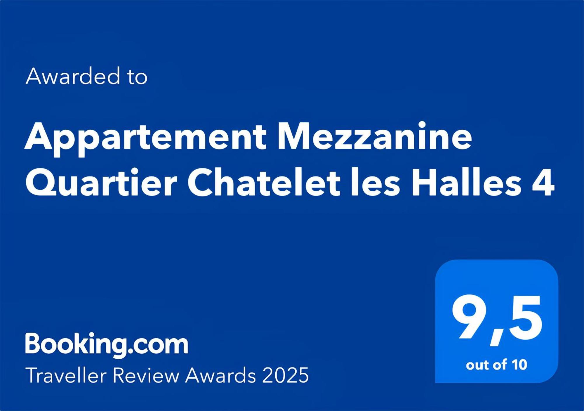 Appartement Mezzanine Quartier Chatelet Les Halles 4 Free Netflix Paris Dış mekan fotoğraf